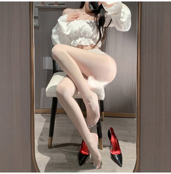 FEE ET MOI - Sheer Ultra-Thin Bare Skin Beauty Stocking (Mint Green)